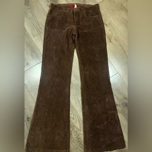 Necessary Objects rn62571 Brown Corduroy Womens Pants| Size:Small | Women's|